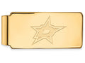 14k Yellow Gold Nhl Logoart Dallas Stars Money Clip