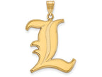 14k Yellow Gold Logoart University Of Louisville Extra Large  Pendant