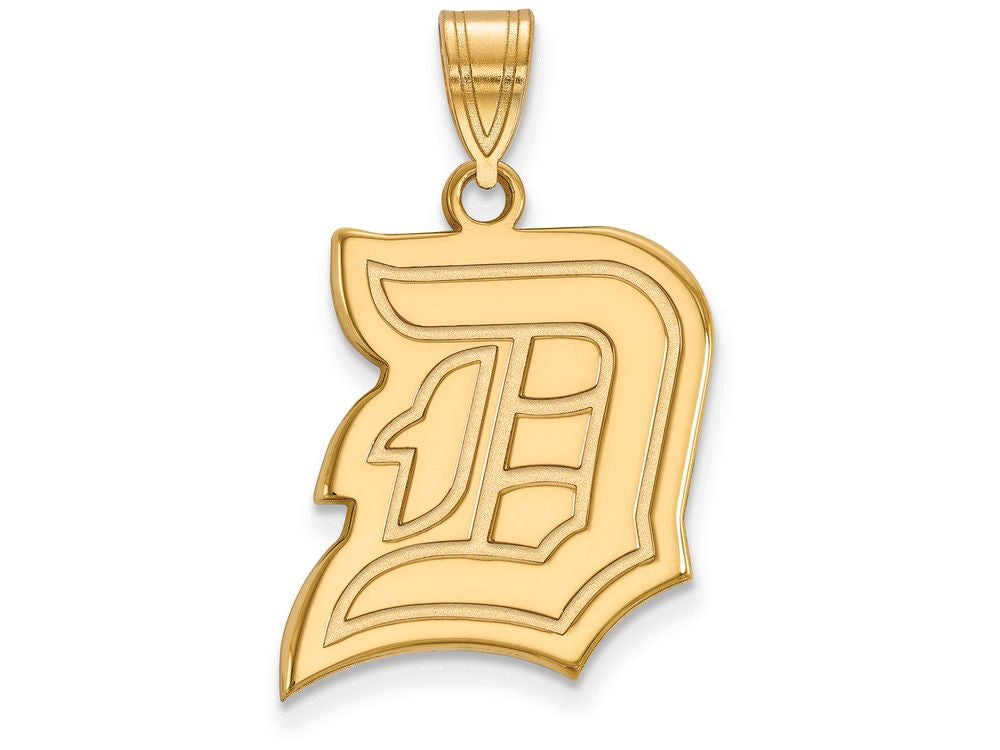 14k Yellow Gold Logoart Duquesne University Large Pendant