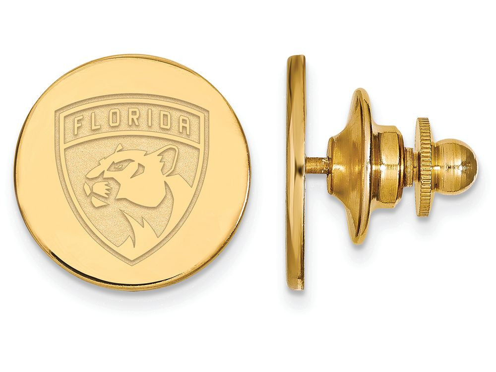Logoart Nhl 14k Yellow Gold Florida Panthers Lapel Pin