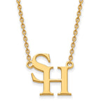 14k Yellow Gold Logoart Sam Houston State University Large Pendant Necklace