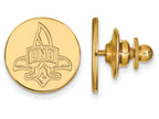 14k Yellow Gold Logoart University Of New Orleans Lapel Pin