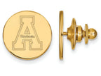 14k Yellow Gold Logoart Appalachian State University Lapel Pin