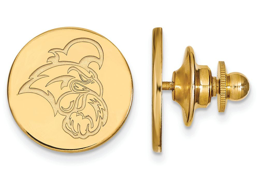 14k Yellow Gold Logoart Coastal Carolina University Lapel Pin