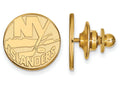 14k Yellow Gold Nhl Logoart New York Islanders Lapel Pin
