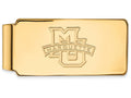 14k Yellow Gold Logoart Marquette University Money Clip