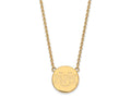 14k Yellow Gold Logoart University Of New Mexico Large Pendant Necklace
