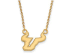 14k Yellow Gold Logoart University Of South Florida Small Pendant Necklace