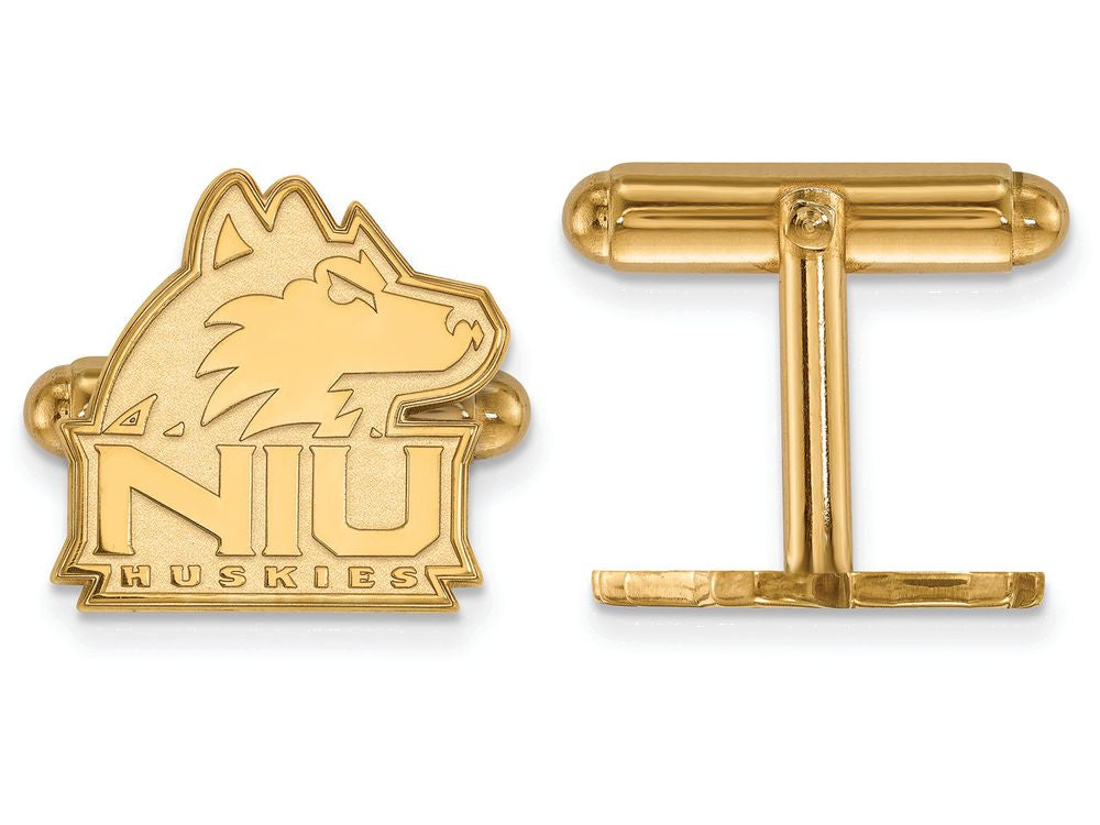 14k Yellow Gold Logoart Northern Illinois University Cuff Link