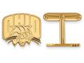 14k Yellow Gold Logoart Ohio University Cuff Link
