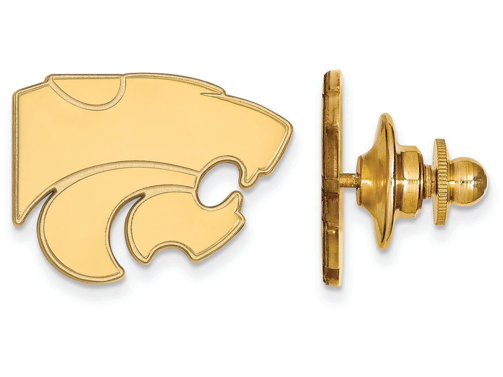14k Yellow Gold Logoart Kansas State University Lapel Pin