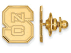 14k Yellow Gold Logoart North Carolina State University Lapel Pin
