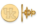 14k Yellow Gold Logoart University Of Kentucky Lapel Pin