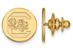 14k Yellow Gold Logoart University Of South Carolina Lapel Pin