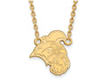 14k Yellow Gold Logoart Coastal Carolina University Large Pendant Necklace