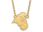 14k Yellow Gold Logoart Coastal Carolina University Large Pendant Necklace