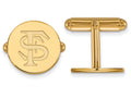14k Yellow Gold Logoart Florida State University Cuff Link