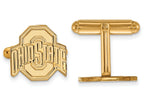 14k Yellow Gold Logoart Ohio State University Cuff Link
