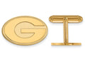 14k Yellow Gold Logoart University Of Georgia Cuff Link
