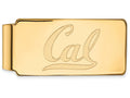 14k Yellow Gold Logoart University Of California Berkeley Money Clip