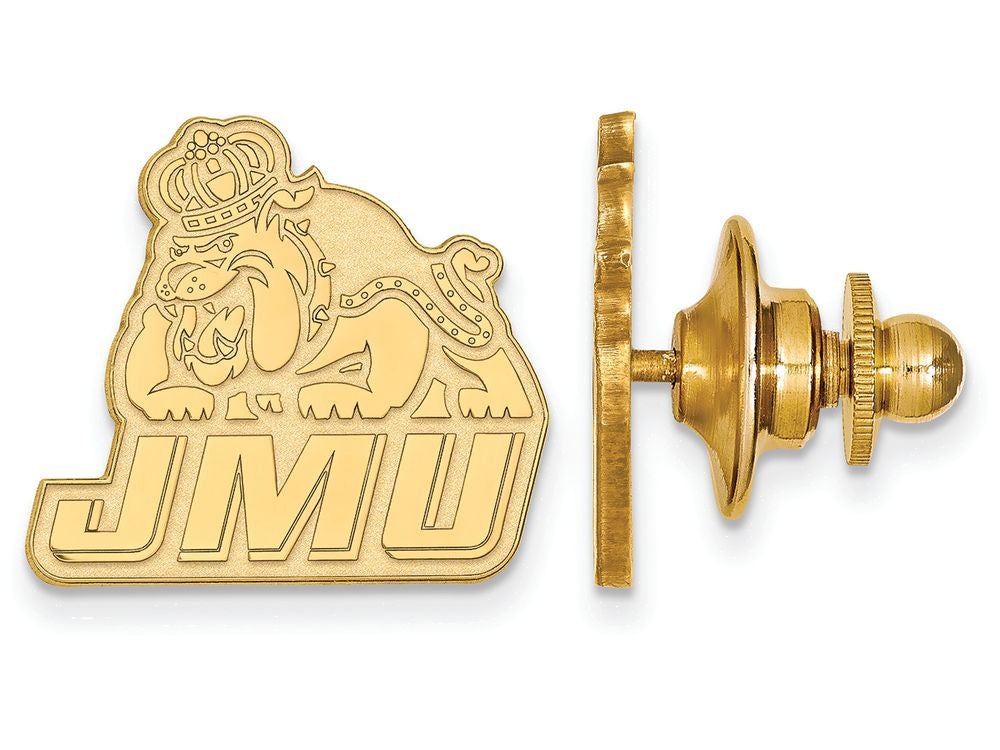 14k Yellow Gold Logoart James Madison University Lapel Pin