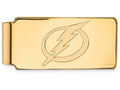14k Yellow Gold Nhl Logoart Tampa Bay Lightning Money Clip