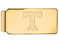 14k Yellow Gold Logoart University Of Tennessee Money Clip