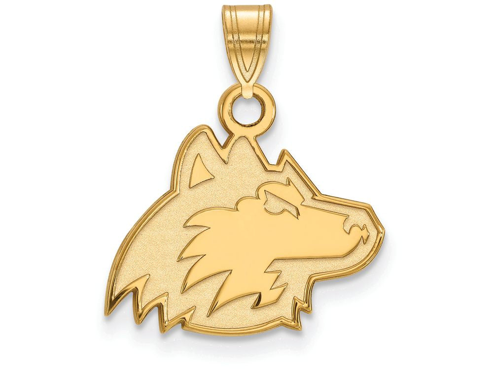 14k Yellow Gold Logoart Northern Illinois University Small Pendant