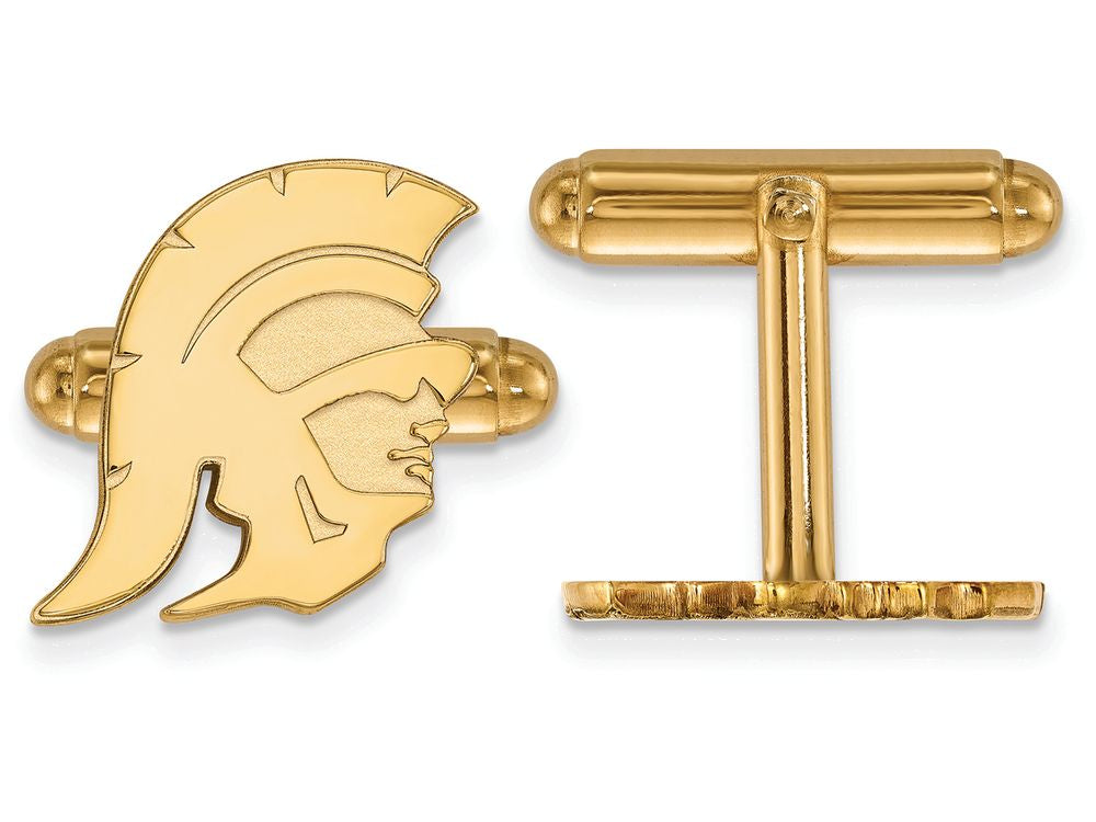 Logoart 14k Yellow Gold University Of Southern California Cuff Link