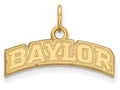 14k Yellow Gold Logoart Baylor University Extra Small Pendant