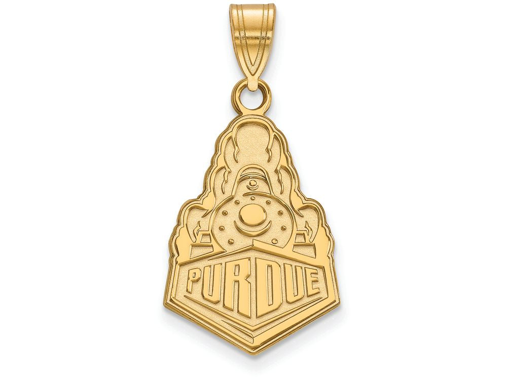 14k Yellow Gold Logoart Purdue Large Pendant