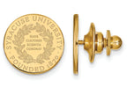 14k Yellow Gold Logoart Syracuse University Crest Lapel Pin