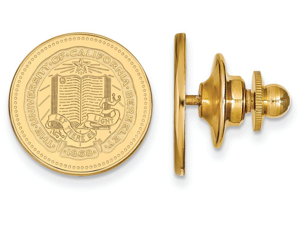 14k Yellow Gold Logoart University Of California Berkeley Crest Lapel Pin