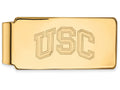Logoart 14k Yellow Gold University Of Southern California Money Clip