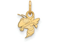 14k Yellow Gold Logoart Georgia Institute Of Technology Extra Small Pendant