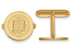 14k Yellow Gold Logoart University Of California Berkeley Crest Cuff Link