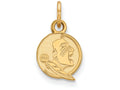 14k Yellow Gold Logoart Florida State University Extra Small Pendant