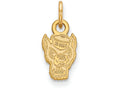 14k Yellow Gold Logoart North Carolina State University Extra Small Pendant