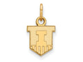 14k Yellow Gold Logoart University Of Illinois Extra Small Pendant