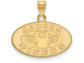 14k Yellow Gold Logoart Auburn University Small Pendant