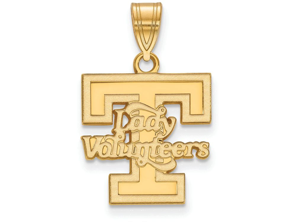 14k Yellow Gold Logoart University Of Tennessee Medium Pendant