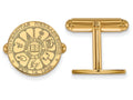 14k Yellow Gold Logoart University Of Nebraska Crest Cuff Link