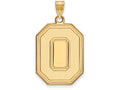 14k Yellow Gold Logoart Ohio State University Extra Large  Pendant