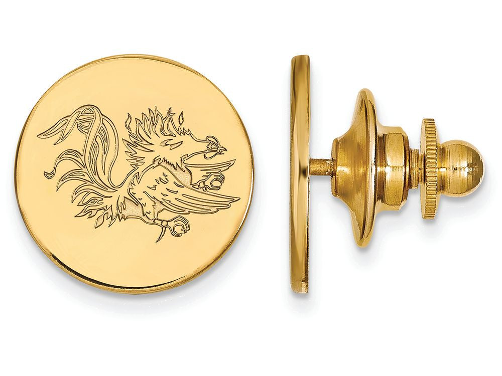 14k Yellow Gold Logoart University Of South Carolina Lapel Pin