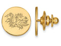 14k Yellow Gold Logoart University Of South Carolina Lapel Pin