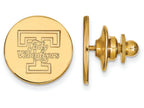 14k Yellow Gold Logoart University Of Tennessee Lapel Pin