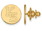 14k Yellow Gold Logoart Kansas State University Lapel Pin