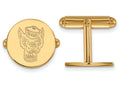 14k Yellow Gold Logoart North Carolina State University Cuff Link