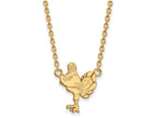 14k Yellow Gold Logoart Virginia Tech Large Pendant Necklace