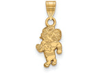 14k Yellow Gold Logoart University Of North Carolina Small Pendant